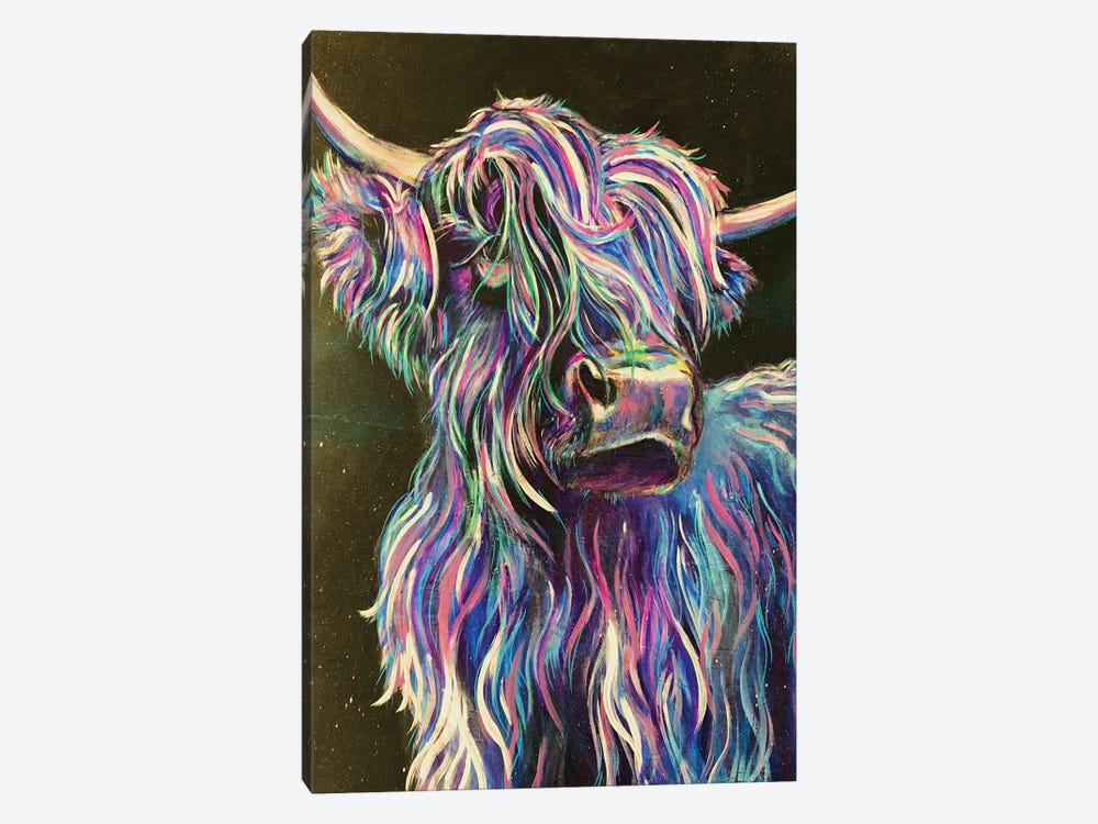 Highland Cow by Emma Catherine Debs 1-piece Art Print