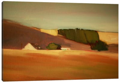 Over The Hill II Canvas Art Print