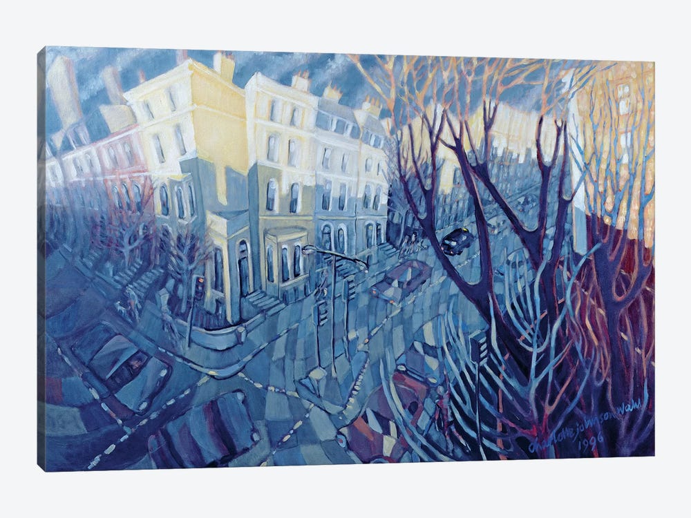 Ladbroke Grove, My Corner, 1996 by Charlotte Johnson Wahl 1-piece Canvas Art