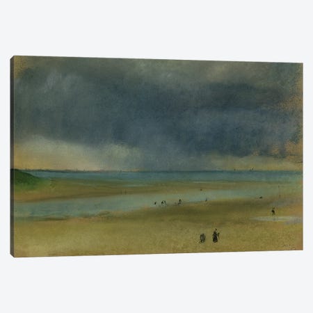 Beside the Sea, 1869  Canvas Print #EDG20} by Edgar Degas Art Print