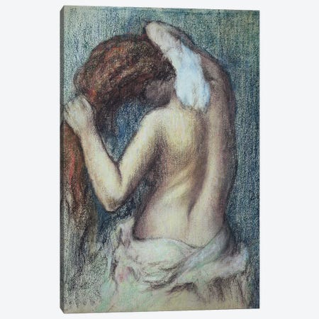 Femme a sa Toilette, c.1895  Canvas Print #EDG32} by Edgar Degas Canvas Art