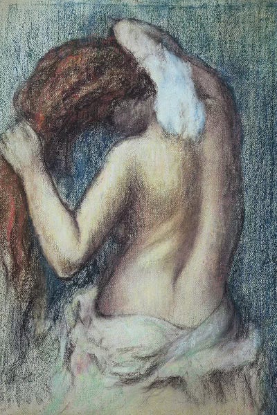 Edgar Degas: Femme a sa Toilette, c.1895  by Edgar Degas