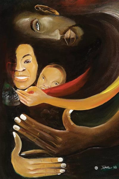 Together by Ikahl Beckford framed wall art