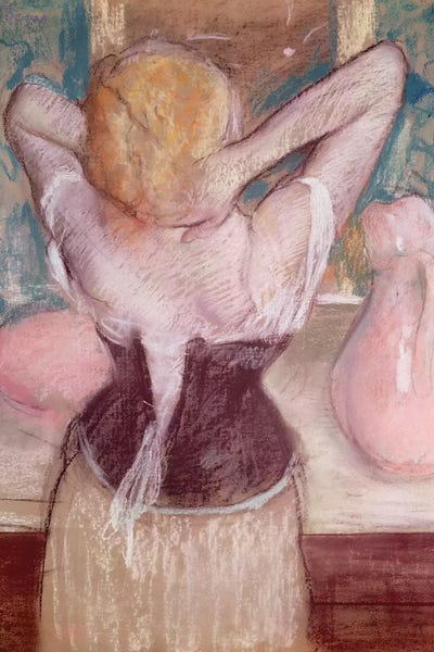 Edgar Degas: La Toilette  by Edgar Degas