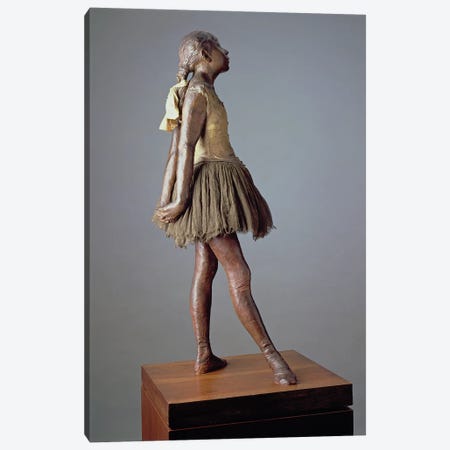 Little Dancer, Aged 14   Canvas Print #EDG45} by Edgar Degas Canvas Wall Art