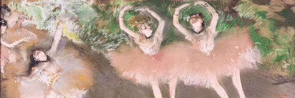 Edgar Degas: Scene de ballet, c.1879  by Edgar Degas