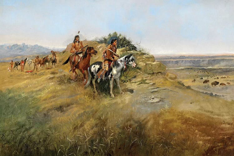 Buffalo Hunt, 1891