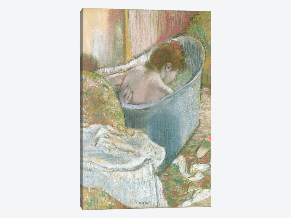 The Bath  by Edgar Degas 1-piece Canvas Artwork