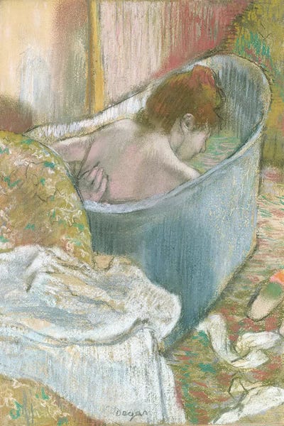 Edgar Degas: The Bath  by Edgar Degas