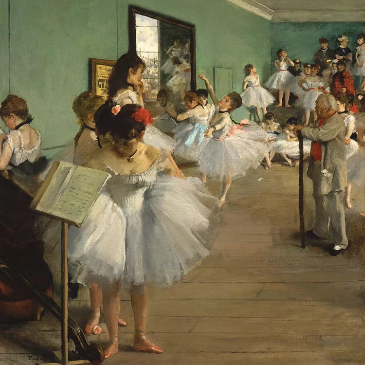 The Dance Class, 1873-74 