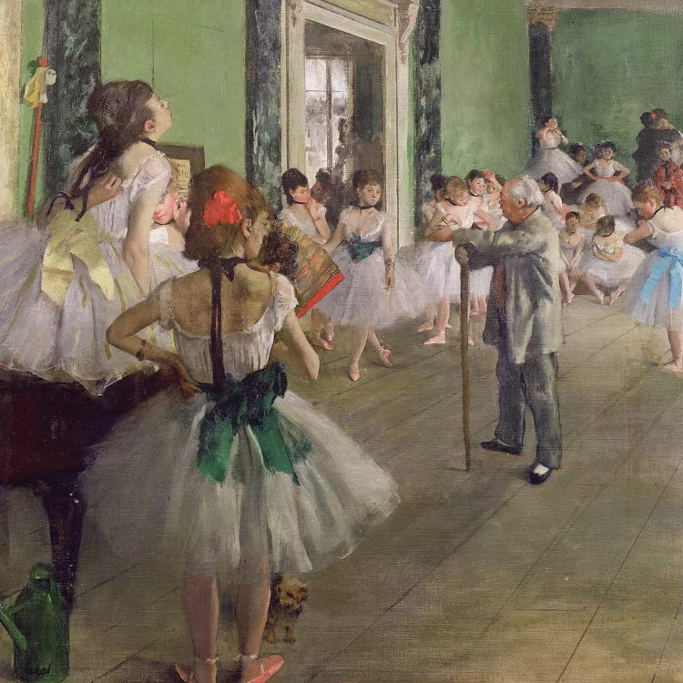 The Dancing Class, c.1873-76 