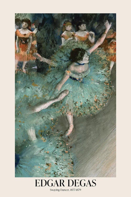 Edgar Degas - Swaying Dancer 1877-1879