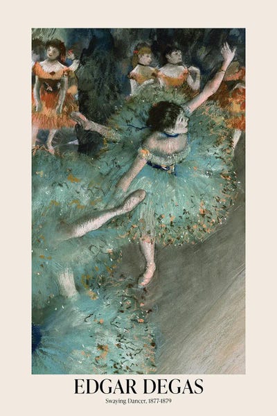 Edgar Degas - Swaying Dancer 1877-1879