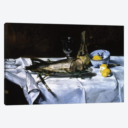 Le Saumon, c.1864 Canvas Print #EDG9} by Edouard Manet Canvas Wall Art