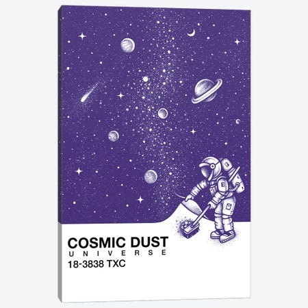 Cosmic Dust Canvas Print #EDI10} by Enkel Dika Canvas Wall Art
