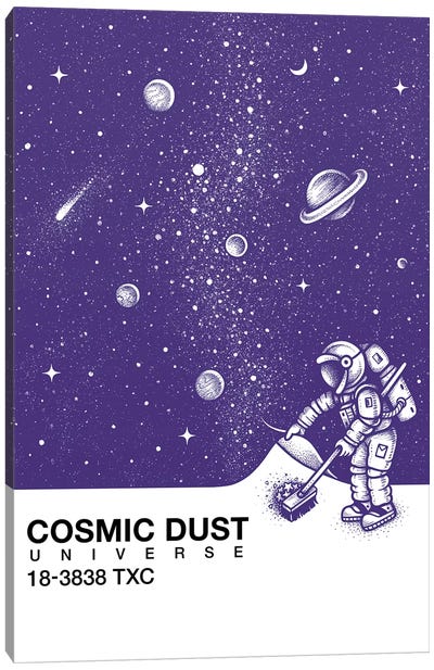 Cosmic Dust Canvas Art Print - Enkel Dika