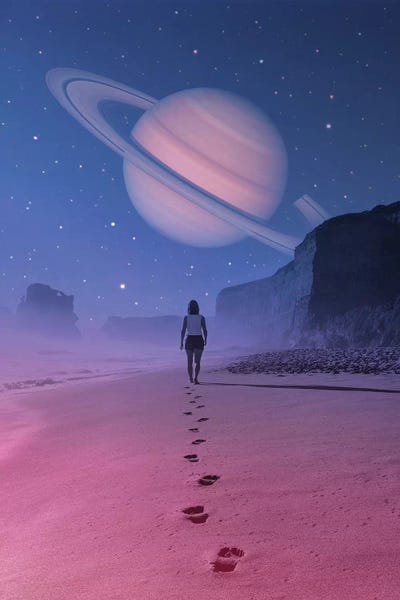 Kids Astronomy & Space Art: Glimpse Of A Dream by Enkel Dika