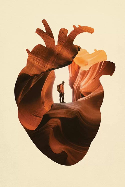 Heart Explorer by Enkel Dika wall art
