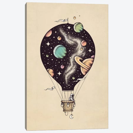 Interstellar Journey Canvas Print #EDI21} by Enkel Dika Canvas Print