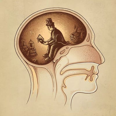 Mind Reader by Enkel Dika canvas print