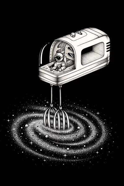 Kids Astronomy & Space Art: Mix It Up II by Enkel Dika