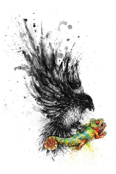 Monotony Strikes Back by Enkel Dika framed wall art