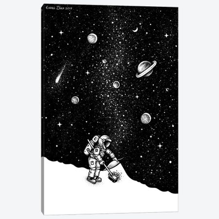 Space Dust Canvas Print #EDI51} by Enkel Dika Canvas Wall Art