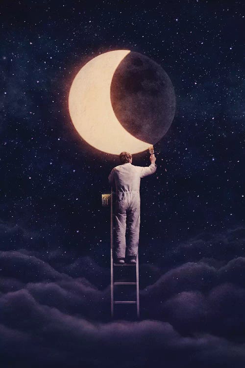 Carpe Noctem by Enkel Dika wall art