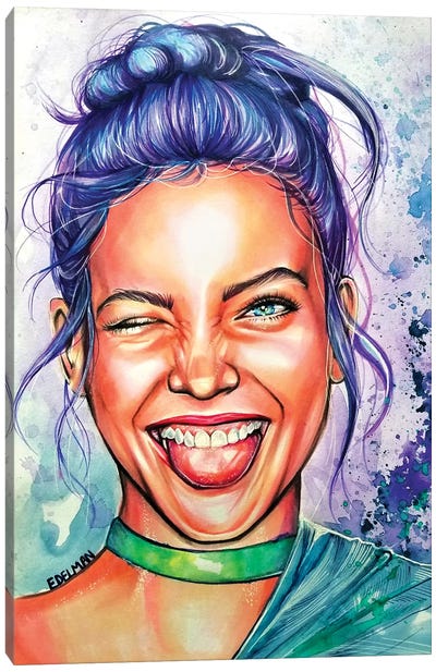 Have Fun Canvas Art Print - Kelly Edelman