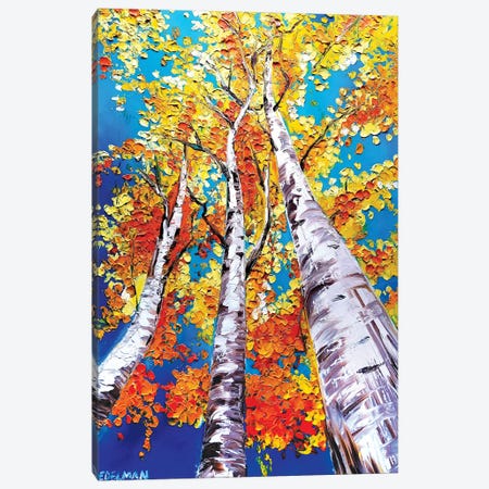 Trees Canvas Print #EDL50} by Kelly Edelman Art Print
