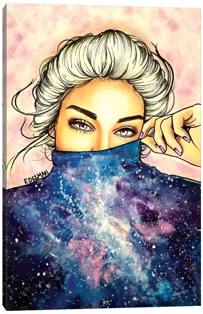 Universe Canvas Art Print - Galaxy Art