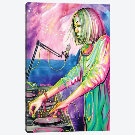 Festival Nights Canvas Print #EDL61} by Kelly Edelman Canvas Art