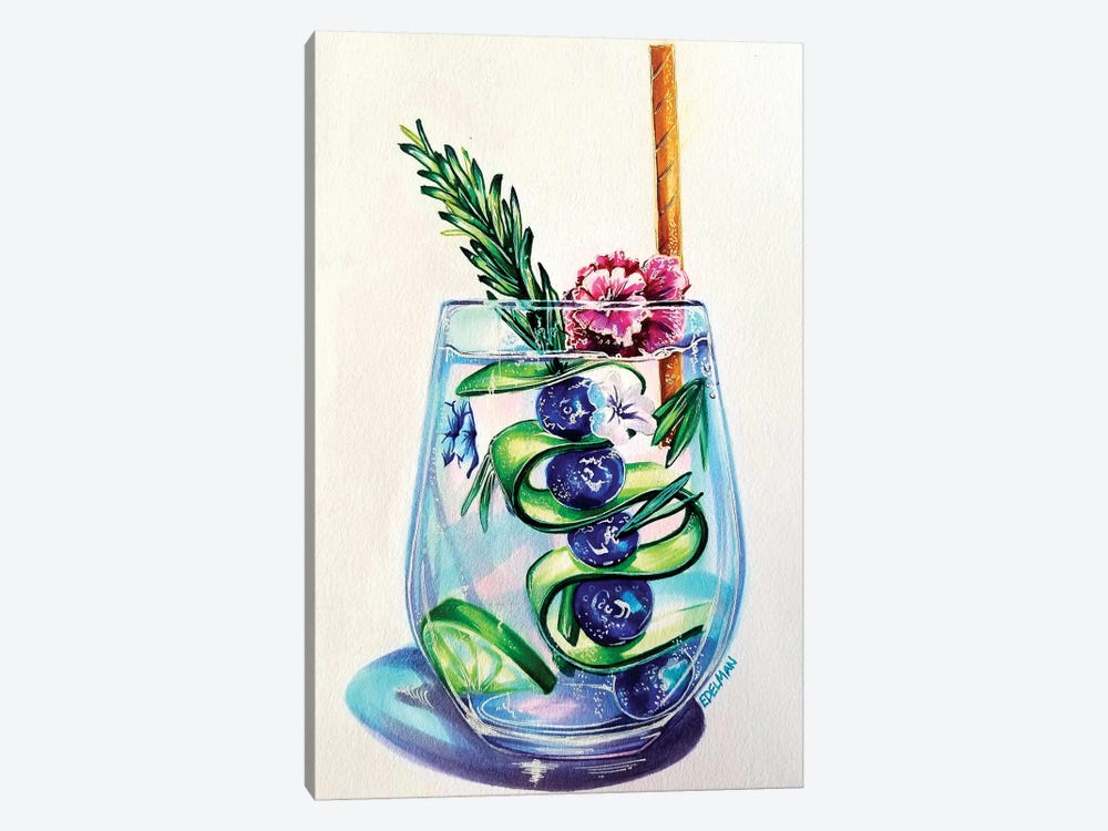 Drink by Kelly Edelman 1-piece Canvas Art