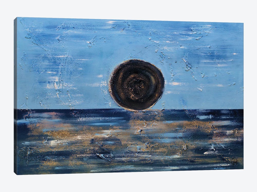 Blue Planet by Edelgard Schroer 1-piece Canvas Wall Art