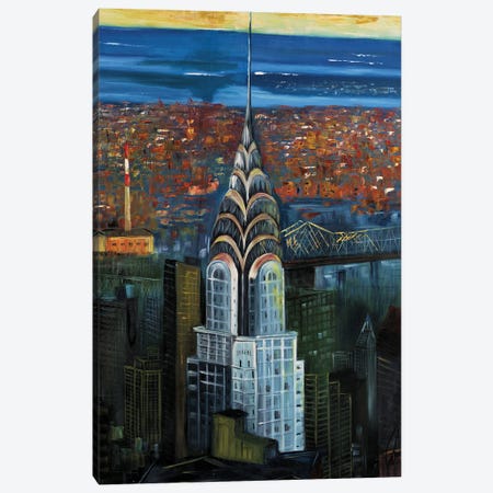 Abstract Chrysler Canvas Print #EDS45} by Edelgard Schroer Canvas Art