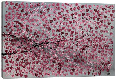 Blooming Branch Canvas Art Print - Edelgard Schroer