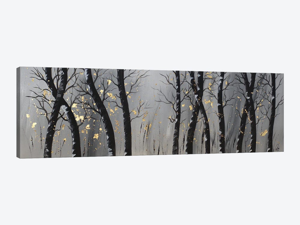 Golden Forest by Edelgard Schroer 1-piece Canvas Art