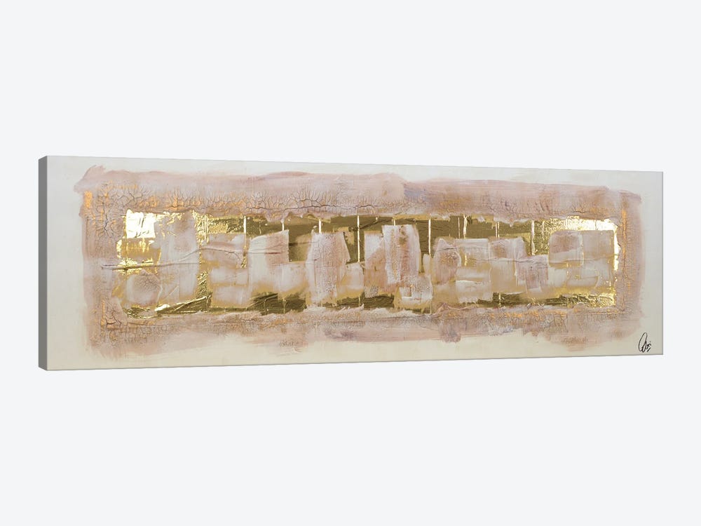 Golden Views by Edelgard Schroer 1-piece Canvas Wall Art