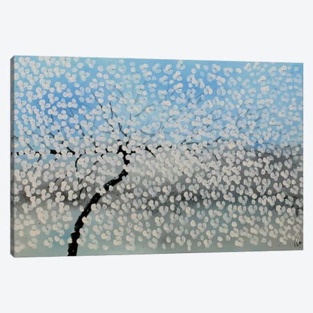 Blue Sky Canvas Print #EDS7} by Edelgard Schroer Canvas Art