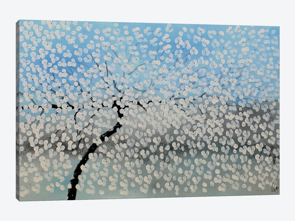 Blue Sky by Edelgard Schroer 1-piece Canvas Wall Art