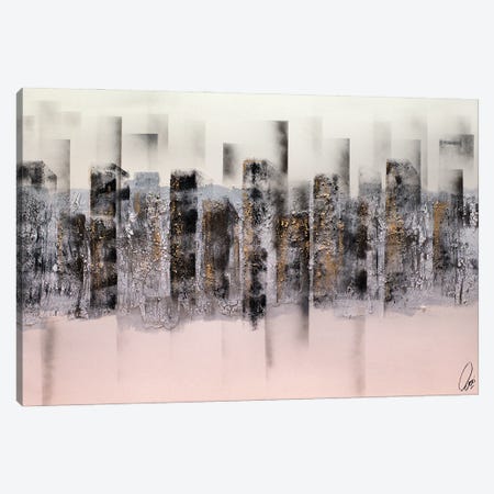 Layered Shapes Canvas Print #EDS80} by Edelgard Schroer Art Print