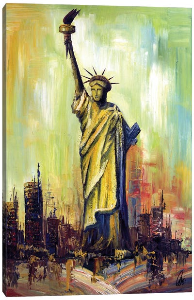 Liberty Canvas Art Print - Statue of Liberty Art