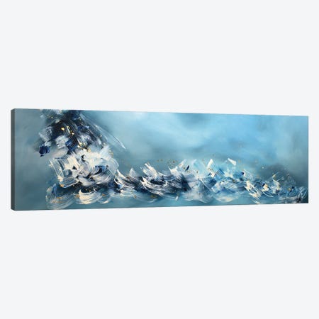 Blue Canvas Print #EDS8} by Edelgard Schroer Canvas Print