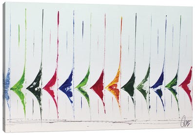 Yachting Canvas Art Print - Edelgard Schroer