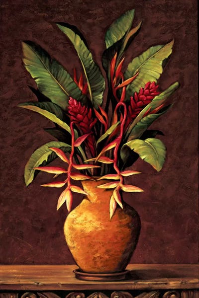 Tropical Leaves: Tropical Arrangement II by Eduardo