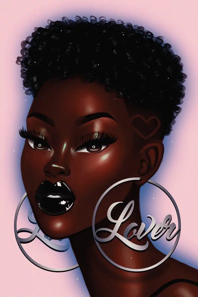 Lover by Estherr La Main D’or canvas print