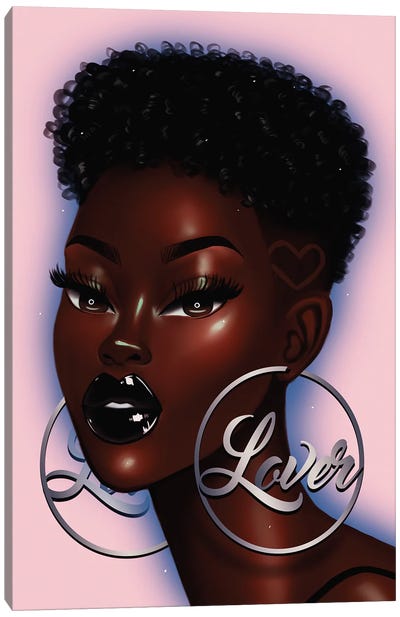 Lover Canvas Art Print - Estherr La Main D’or