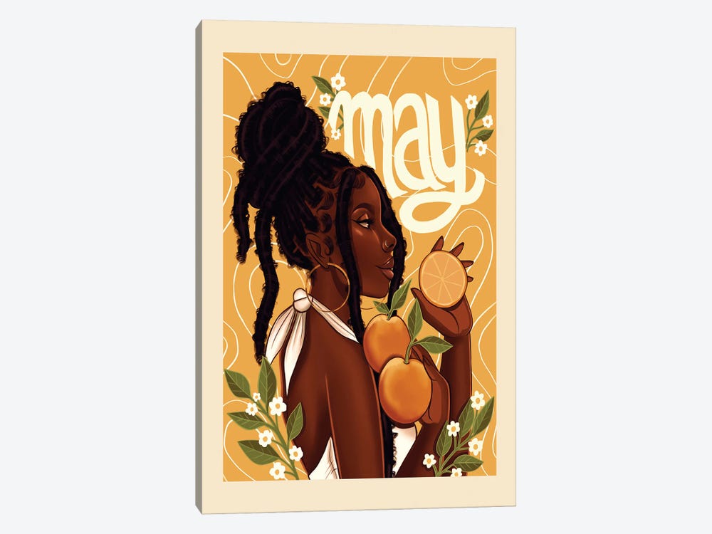 May by Estherr La Main D’or 1-piece Canvas Artwork