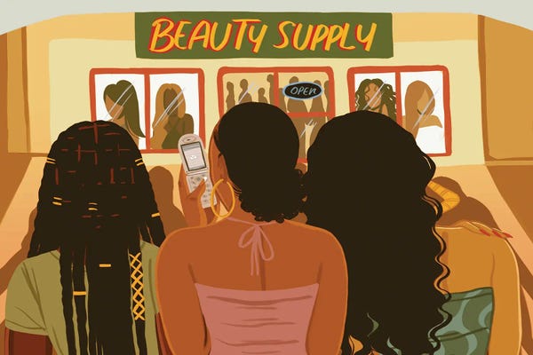 Black Joy: Black Girl Space - The Beauty Supply Store by Estherr La Main D’or