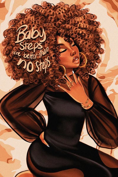 Baby Steps by Estherr La Main D’or canvas print